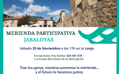Merienda participativa – Jabaloyas