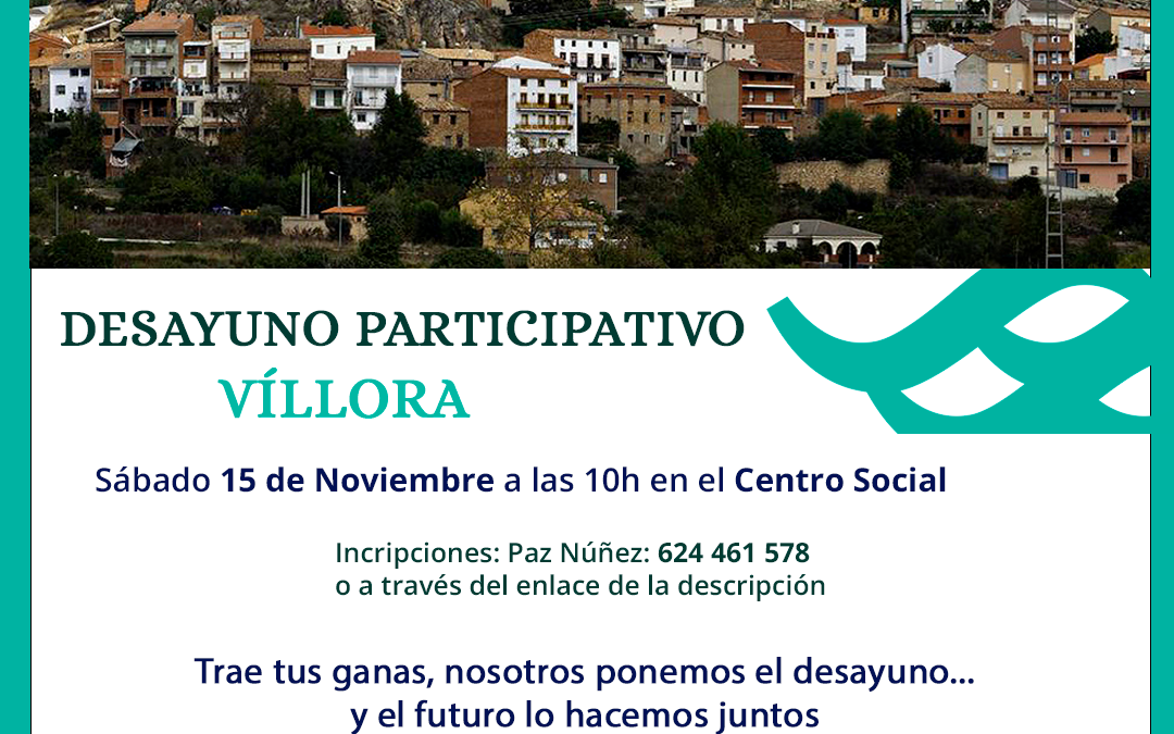 Desayuno participativo – Víllora