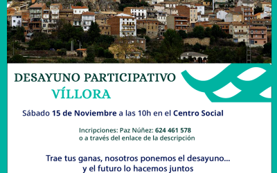 Desayuno participativo – Víllora